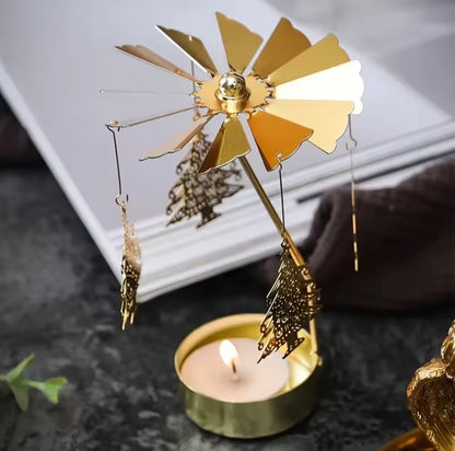 PORTAVELAS GIRATORIO  MAGIA EN MOVIMIENTO