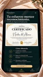 Tu certificado