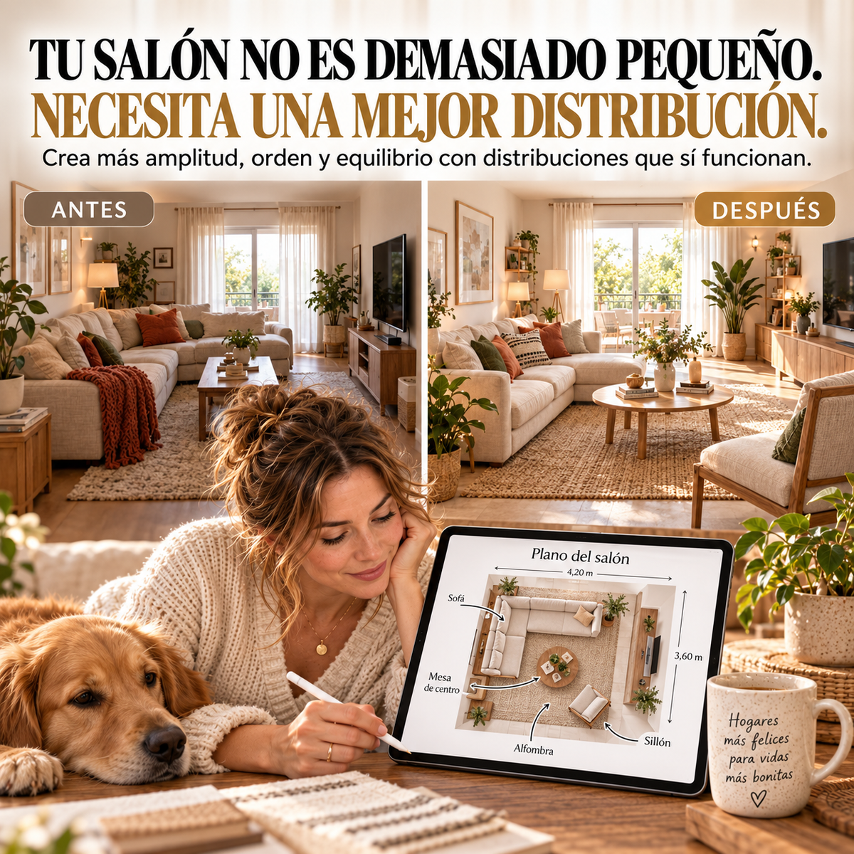 La Guía Completa de Diseño de Interiores y Decoración del Hogar™