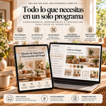 Programa Digital de Diseño de Interiores y Decoración del Hogar