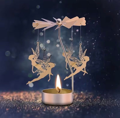 PORTAVELAS GIRATORIO  MAGIA EN MOVIMIENTO