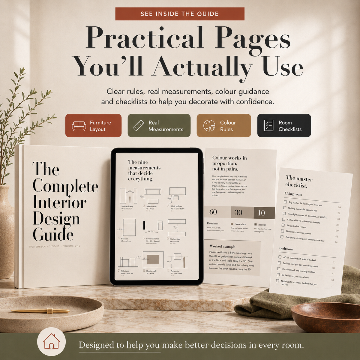 The Complete Interior Design Guide™ — Create a Home That Looks Professionally Designed