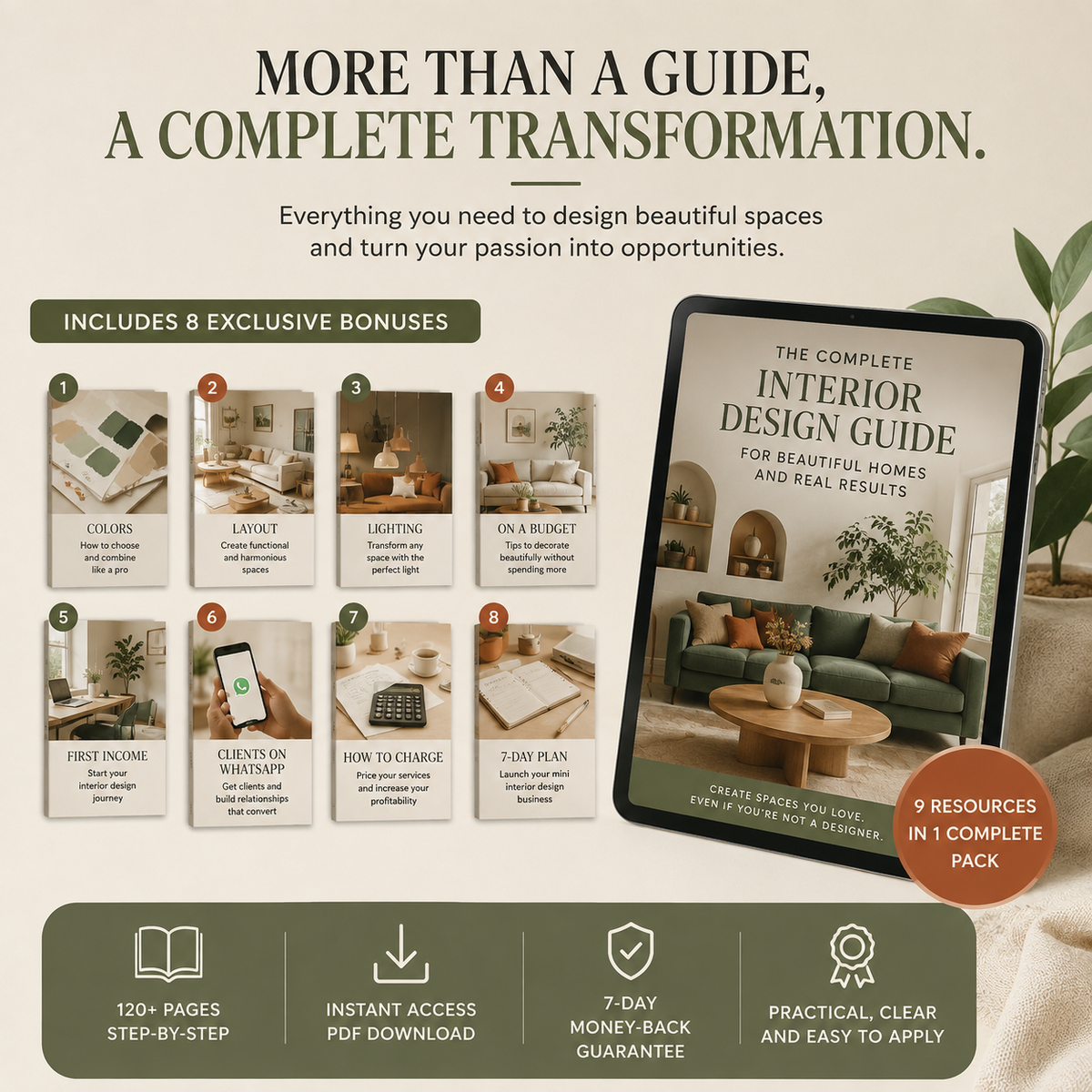 The Complete Interior Design Guide™ — Create a Home That Looks Professionally Designed
