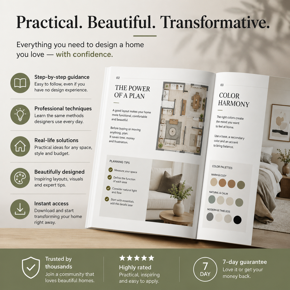 The Complete Interior Design Guide™ — Create a Home That Looks Professionally Designed