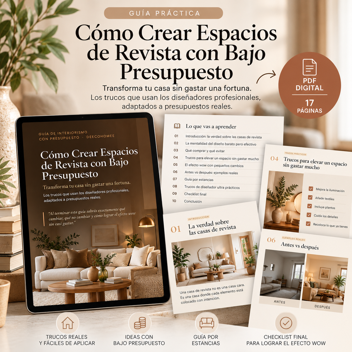 Cómo Crear Espacios de Revista con Bajo Presupuesto