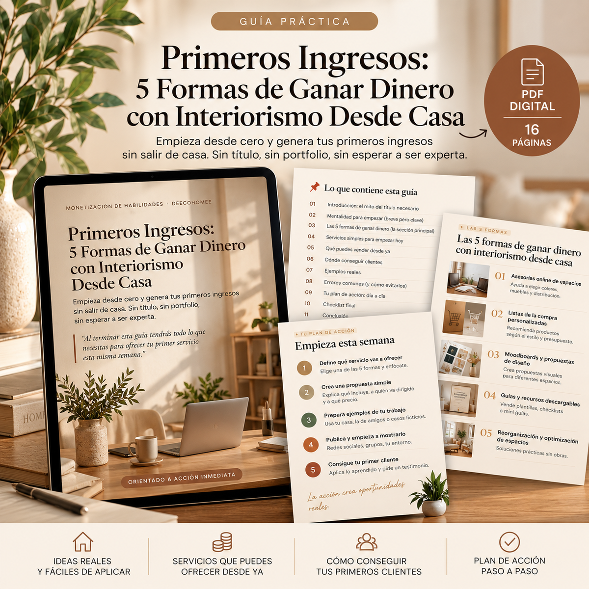 Primeros Ingresos con Interiorismo
