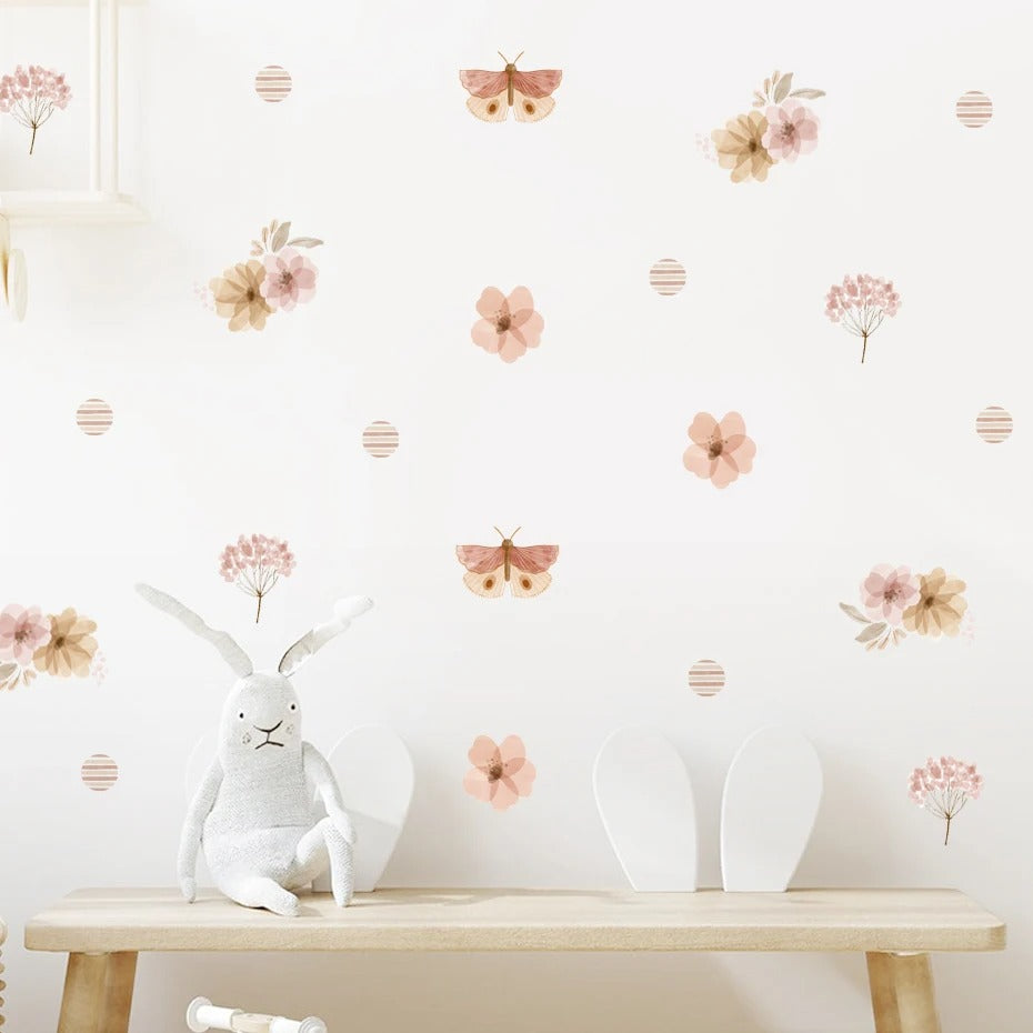WATERCOLOR WALL STICKERS FOR KIDS ROOM
