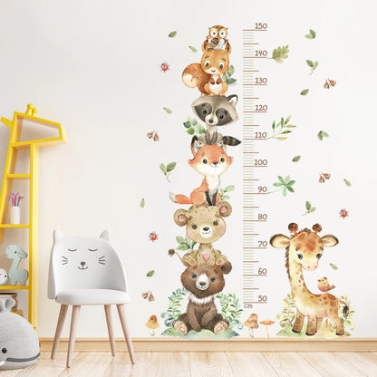 ADORABLE CARTOON ANIMAL STICKERS (SET OF 3)